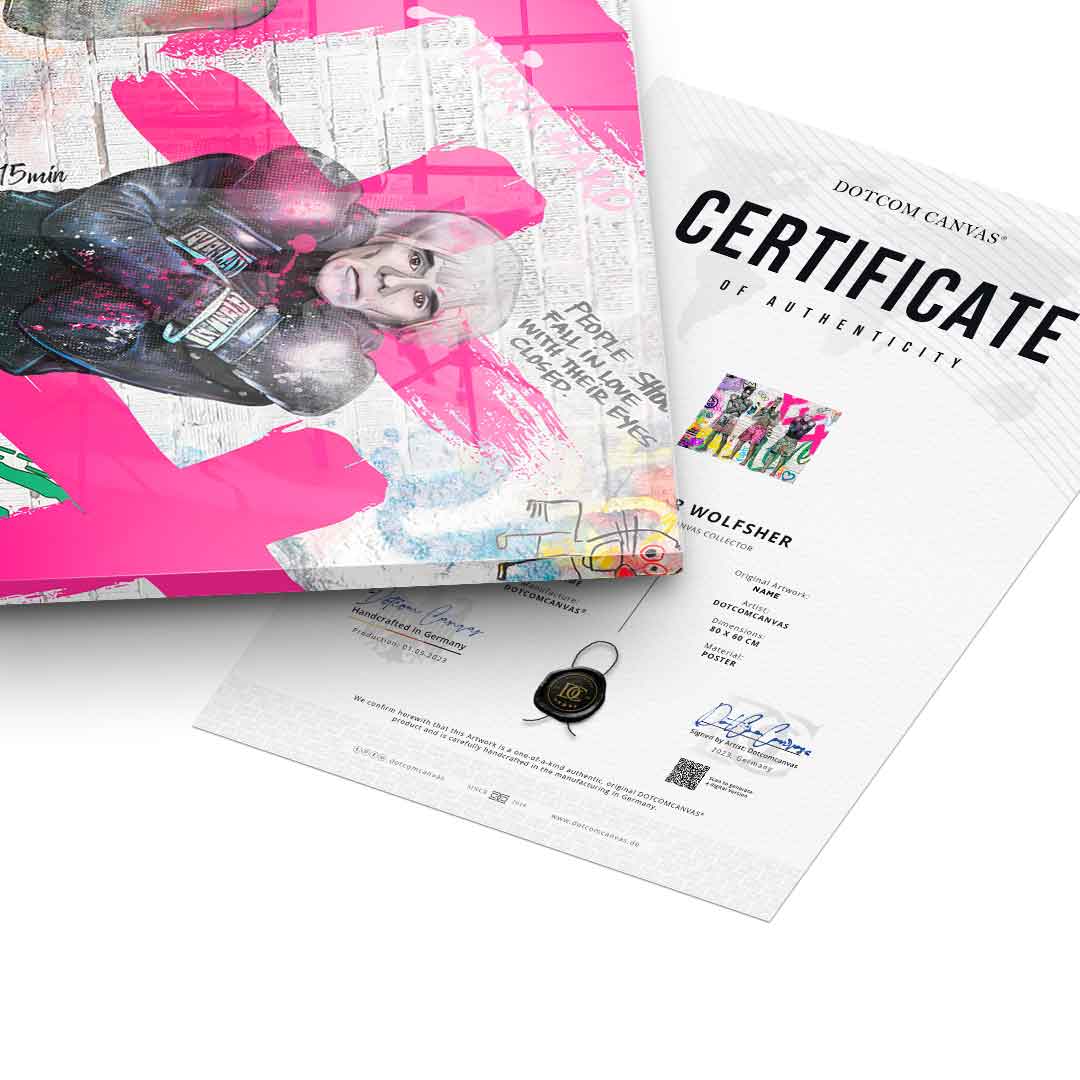 Box Dream Big - Acrylglas