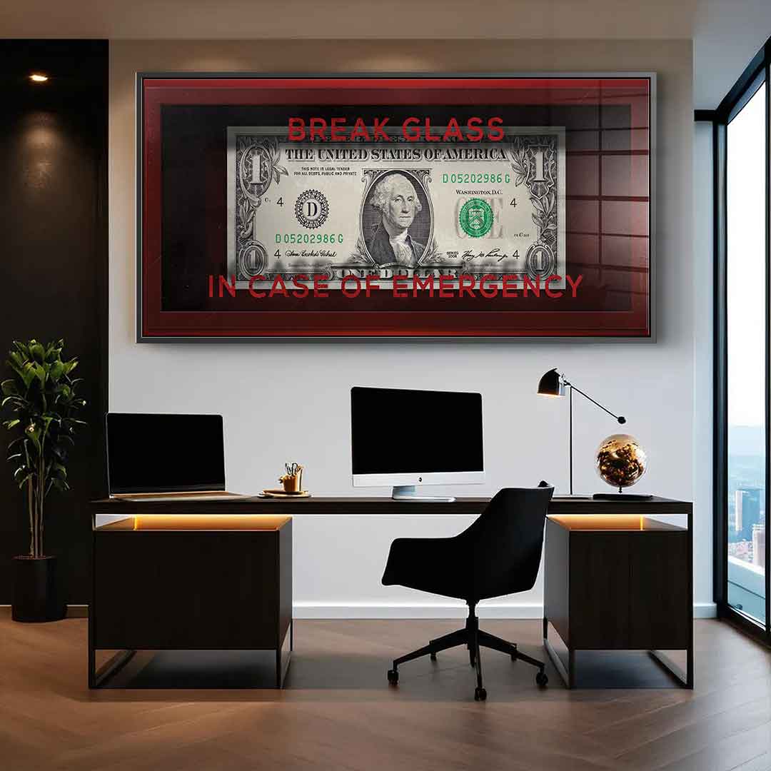 In Case of Emergency - acrylic glass