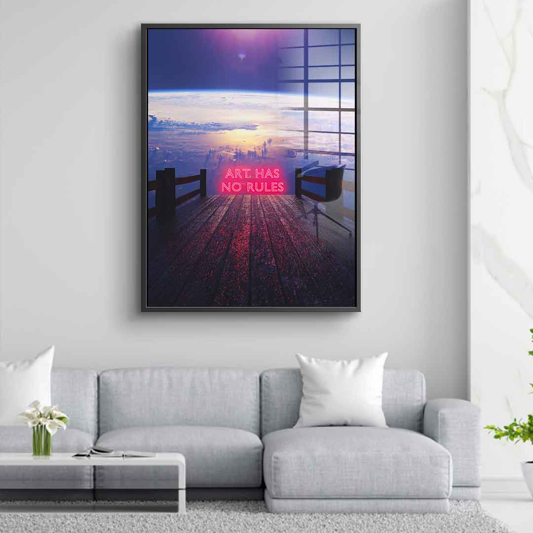 Breakthrough - Acrylic glass