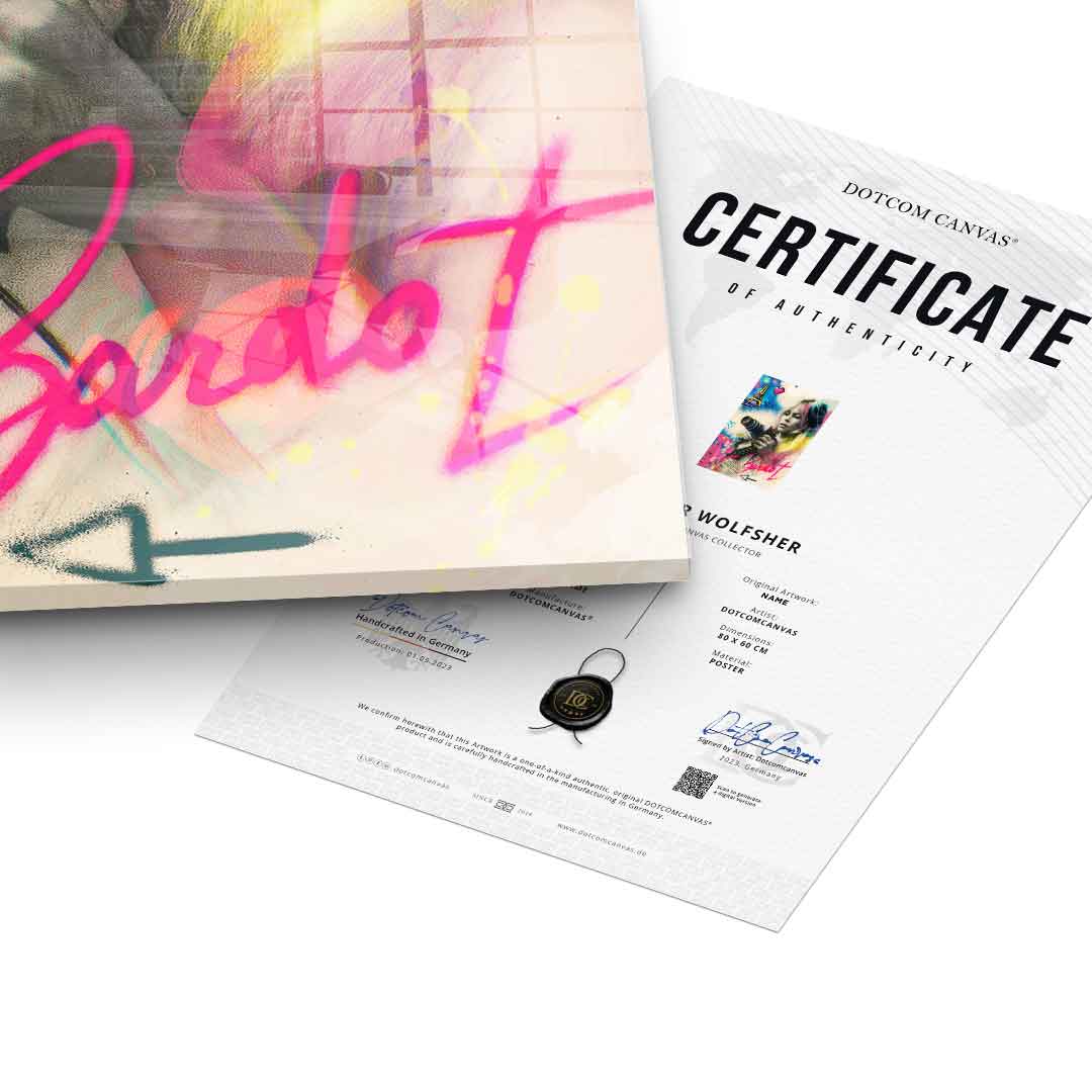 Brigitte Paris - Acrylglas