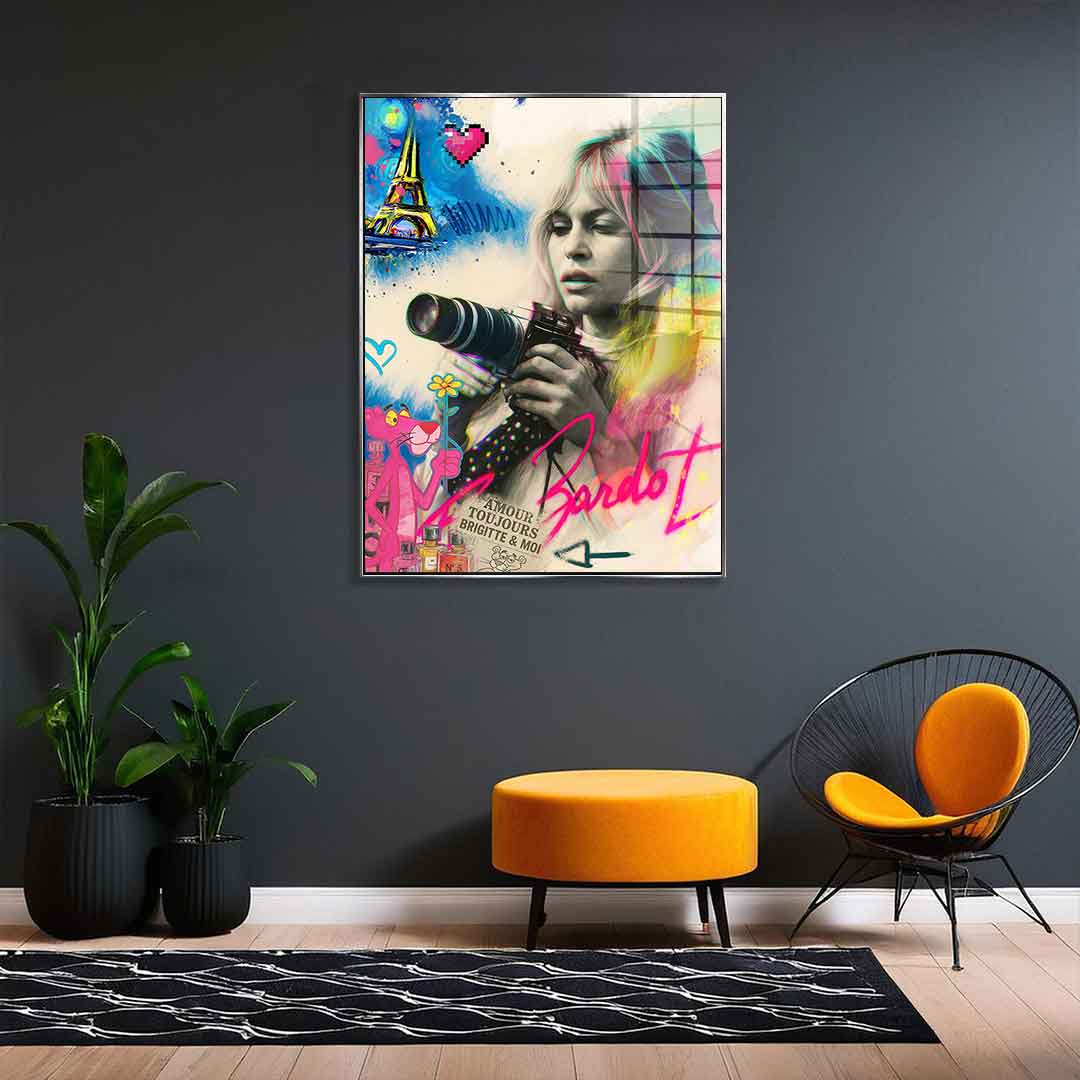 Brigitte Paris - Acrylglas