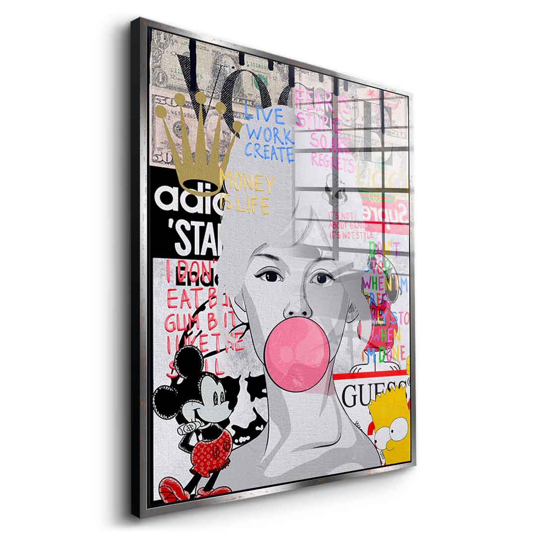 Brigitte Bardot - Acrylglas