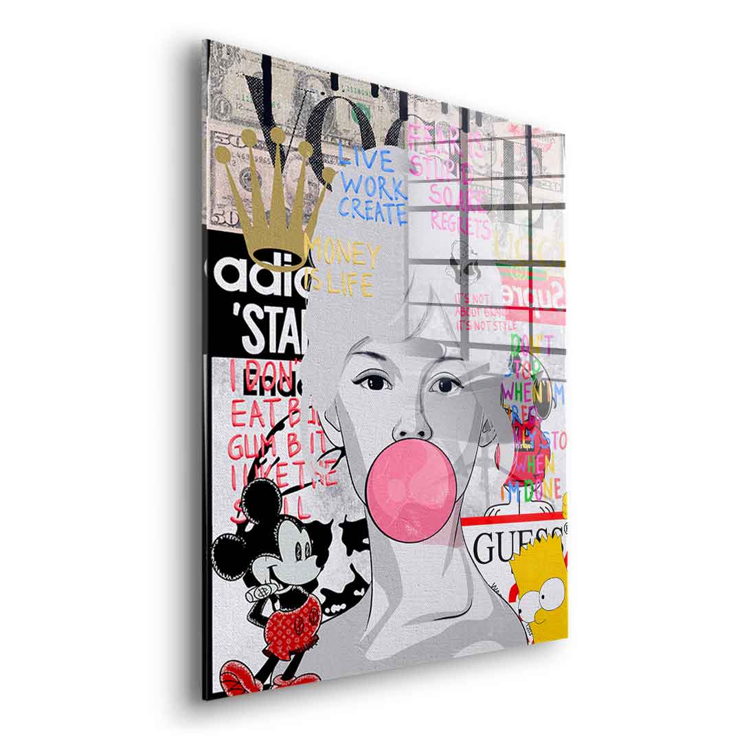 Brigitte Bardot - Acrylglas