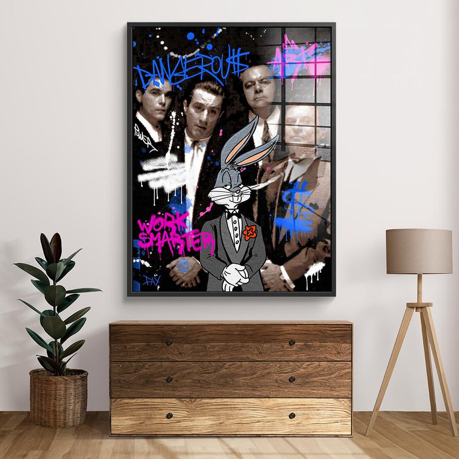 Bugs & The Goodfellas - Acrylglas