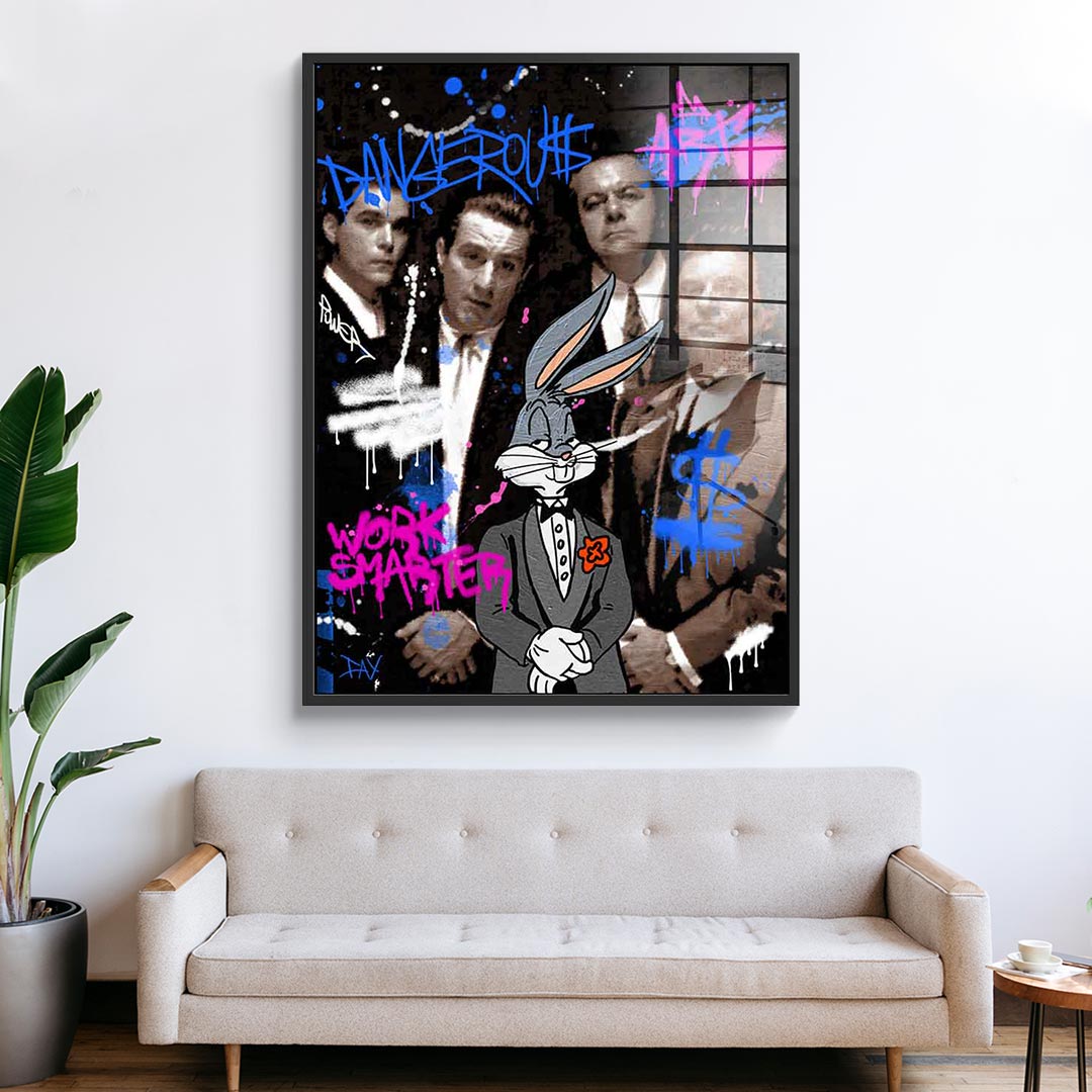 Bugs &amp; The Goodfellas - acrylic glass