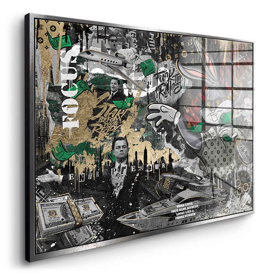 Business Bunny - Acrylic glass