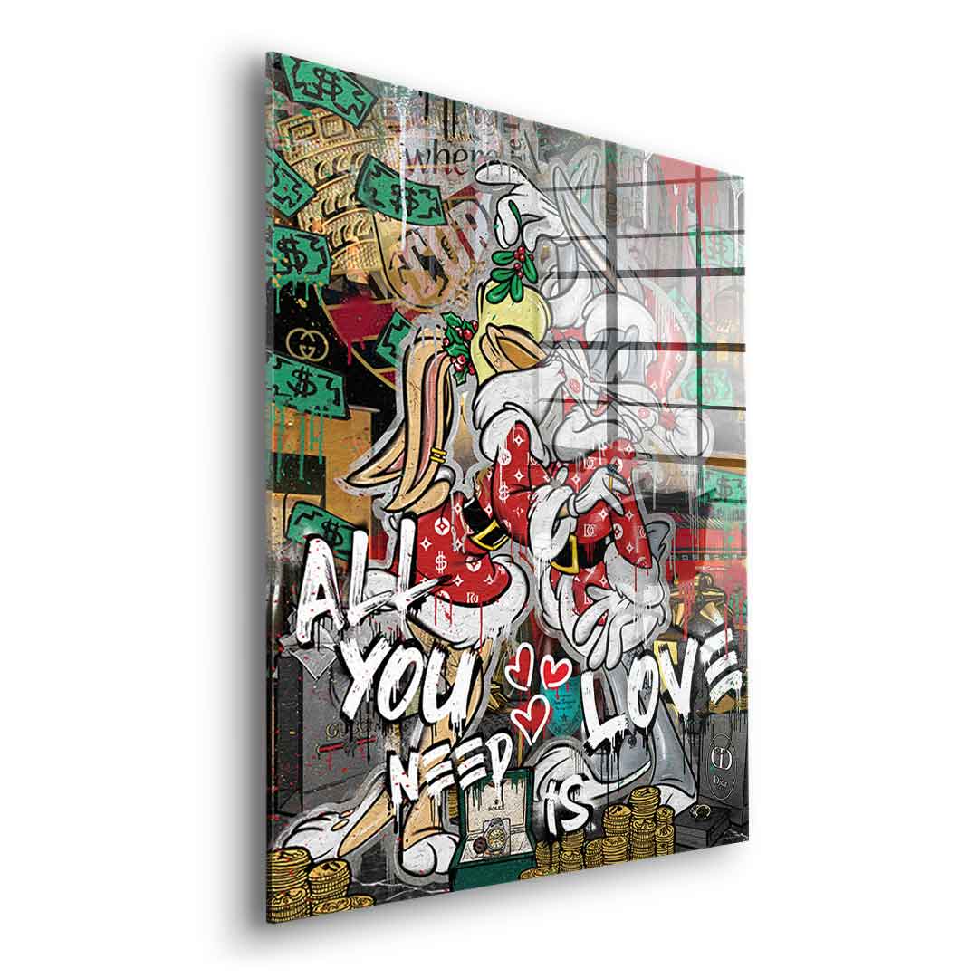 Lovely Bunny - Acrylic glass