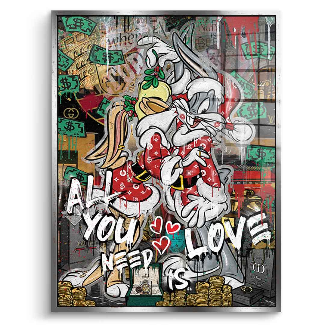 Lovely Bunny - Acrylic glass