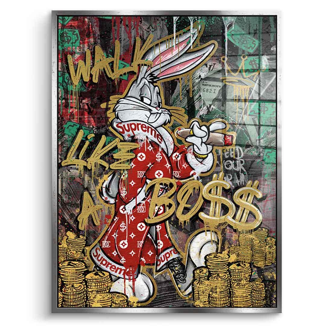 WALK LIKE€ A BOX$$ - acrylic glass