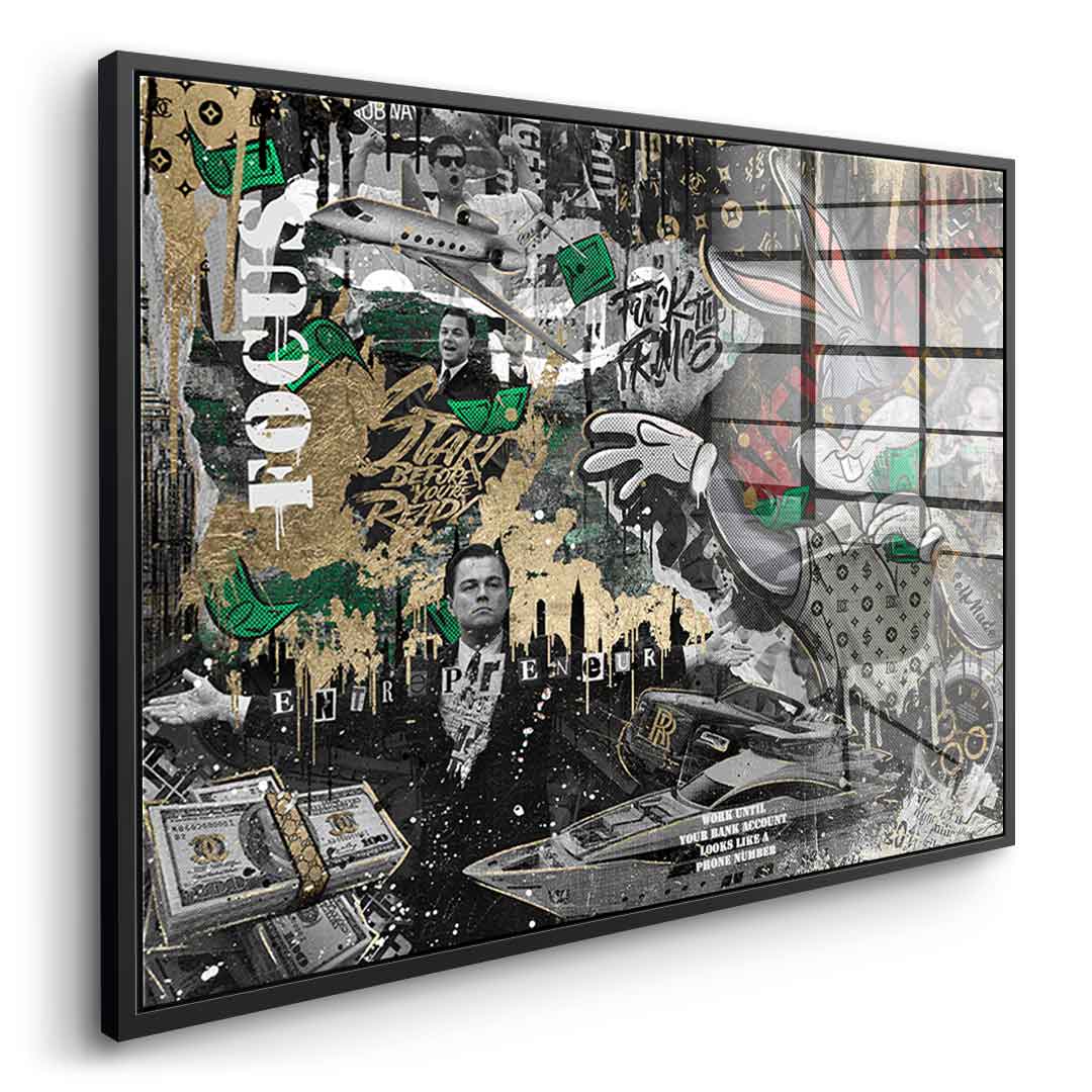 Business Bunny - Acrylic glass