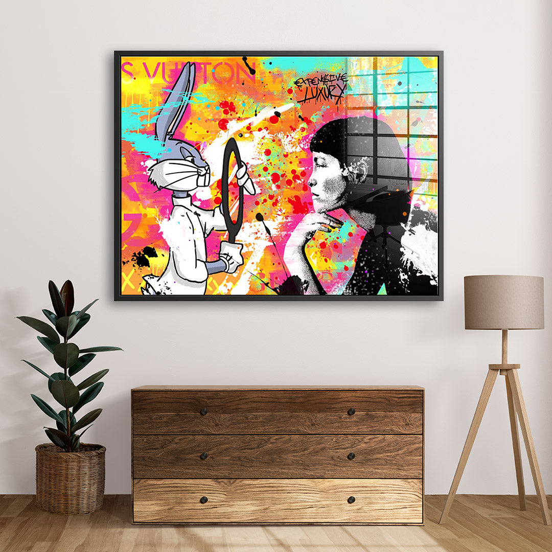 Beauty Bunny - Acrylic glass