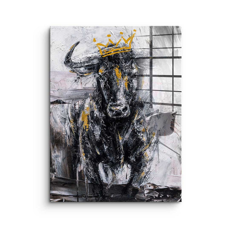 Bull King - acrylic