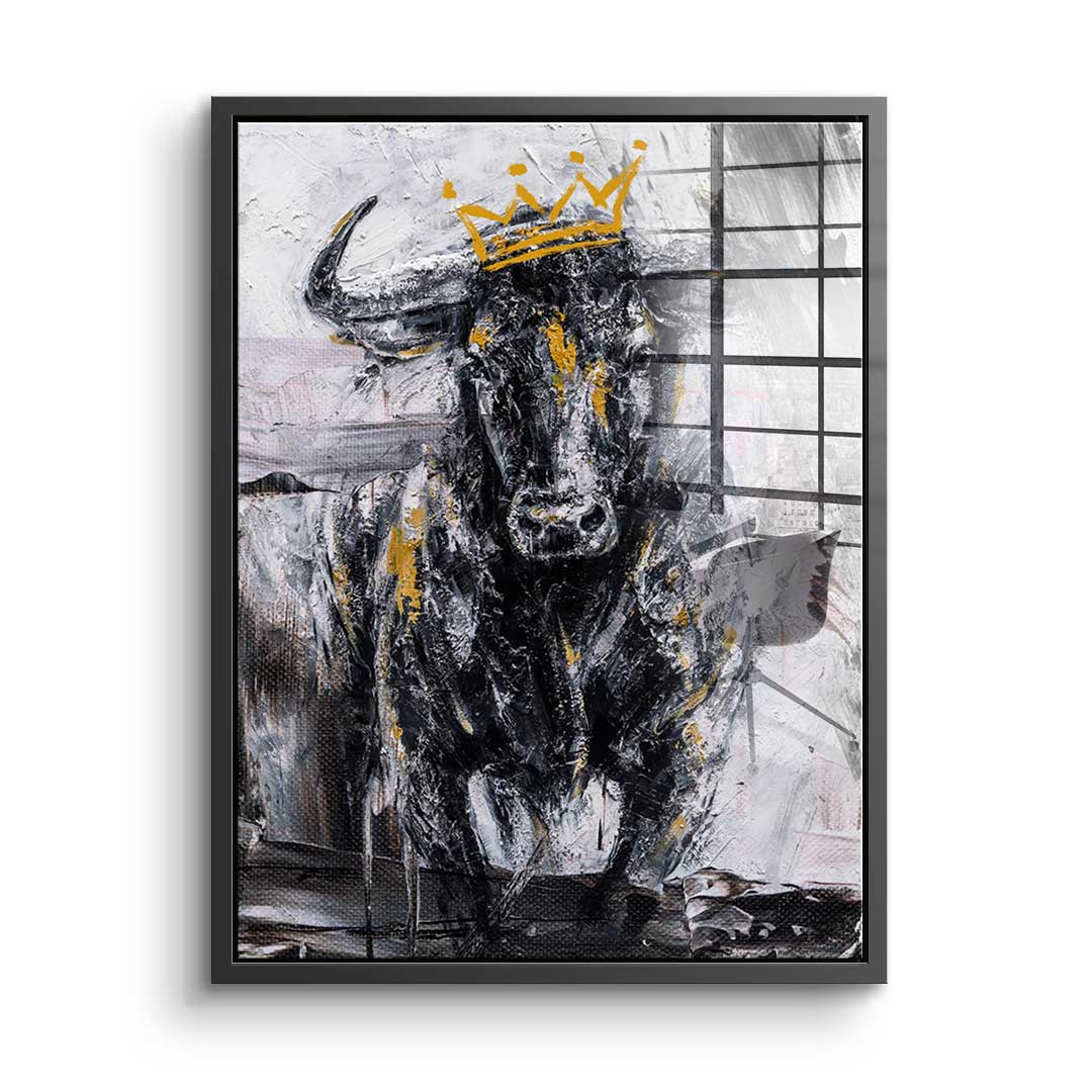 Bull King - acrylic