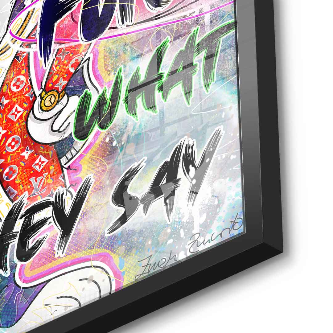 Bunny Fuck - Acrylglas