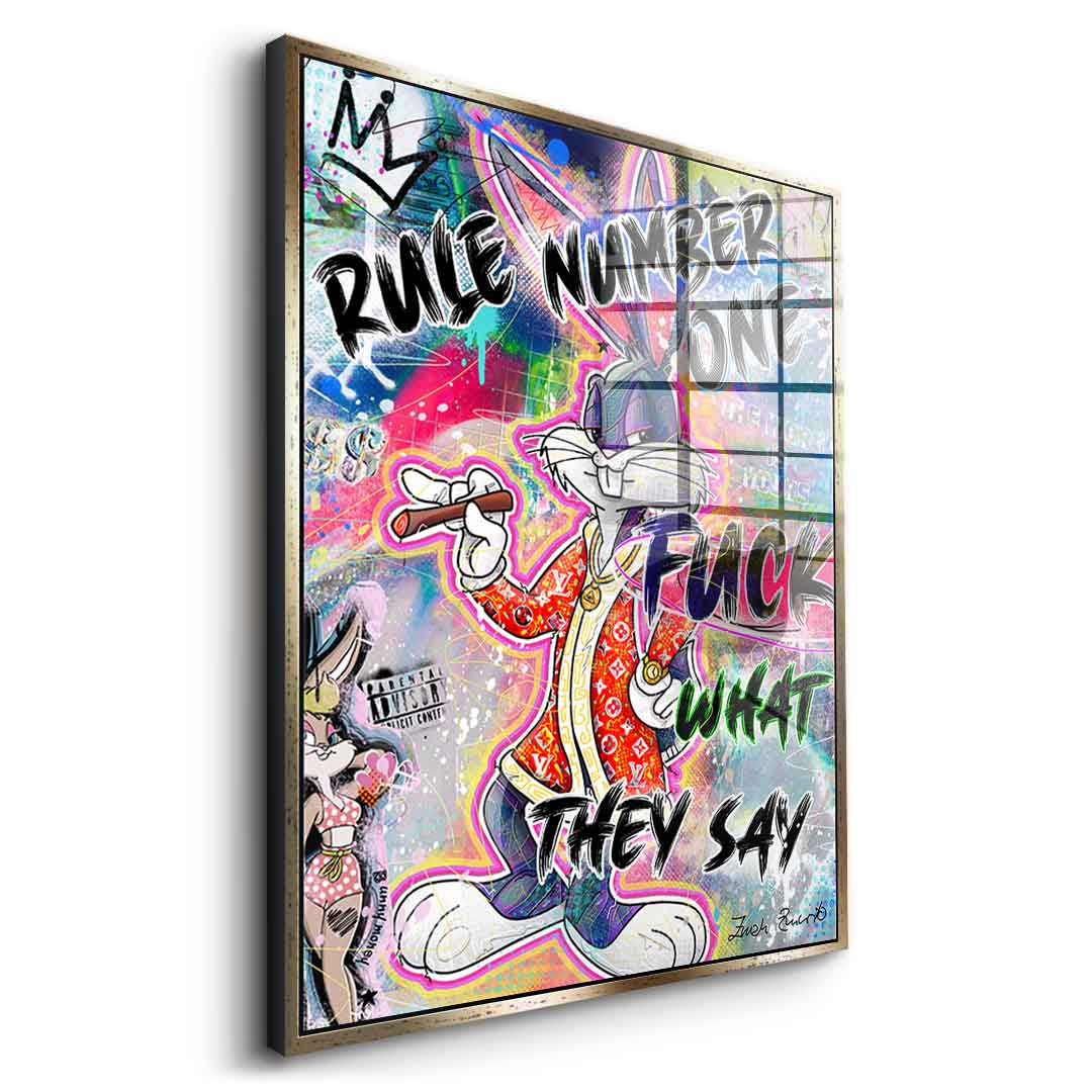 Bunny Fuck - Acrylglas