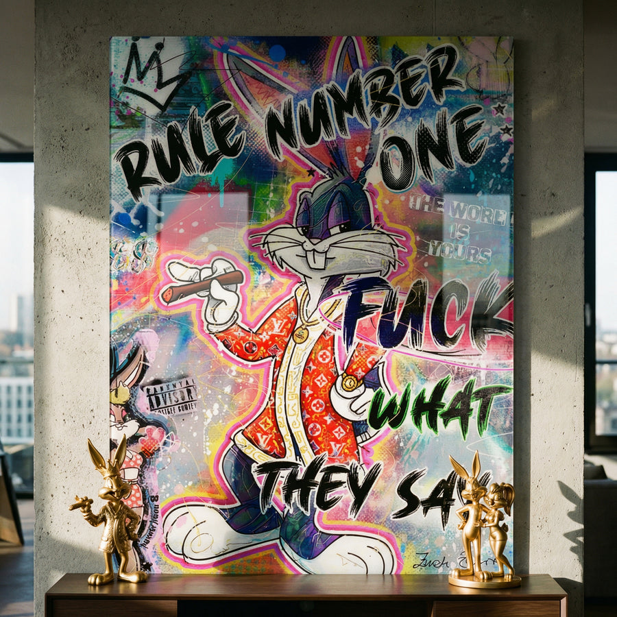 Bunny Fuck - Acrylic glass