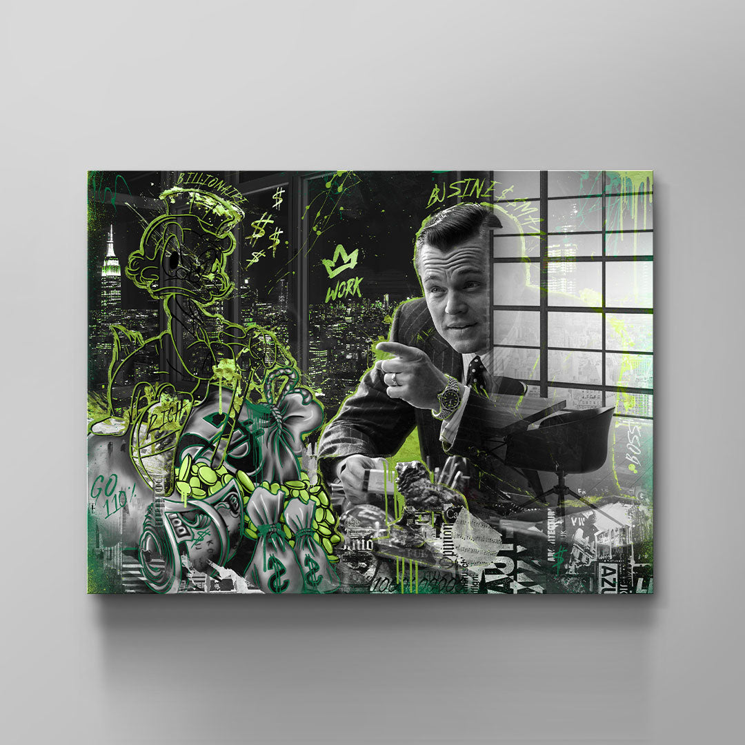 BUSINESS MAN - Acrylic glass