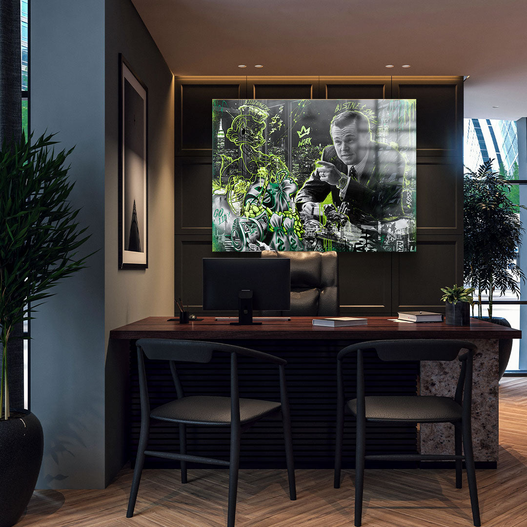 BUSINESS MAN - Acrylic glass