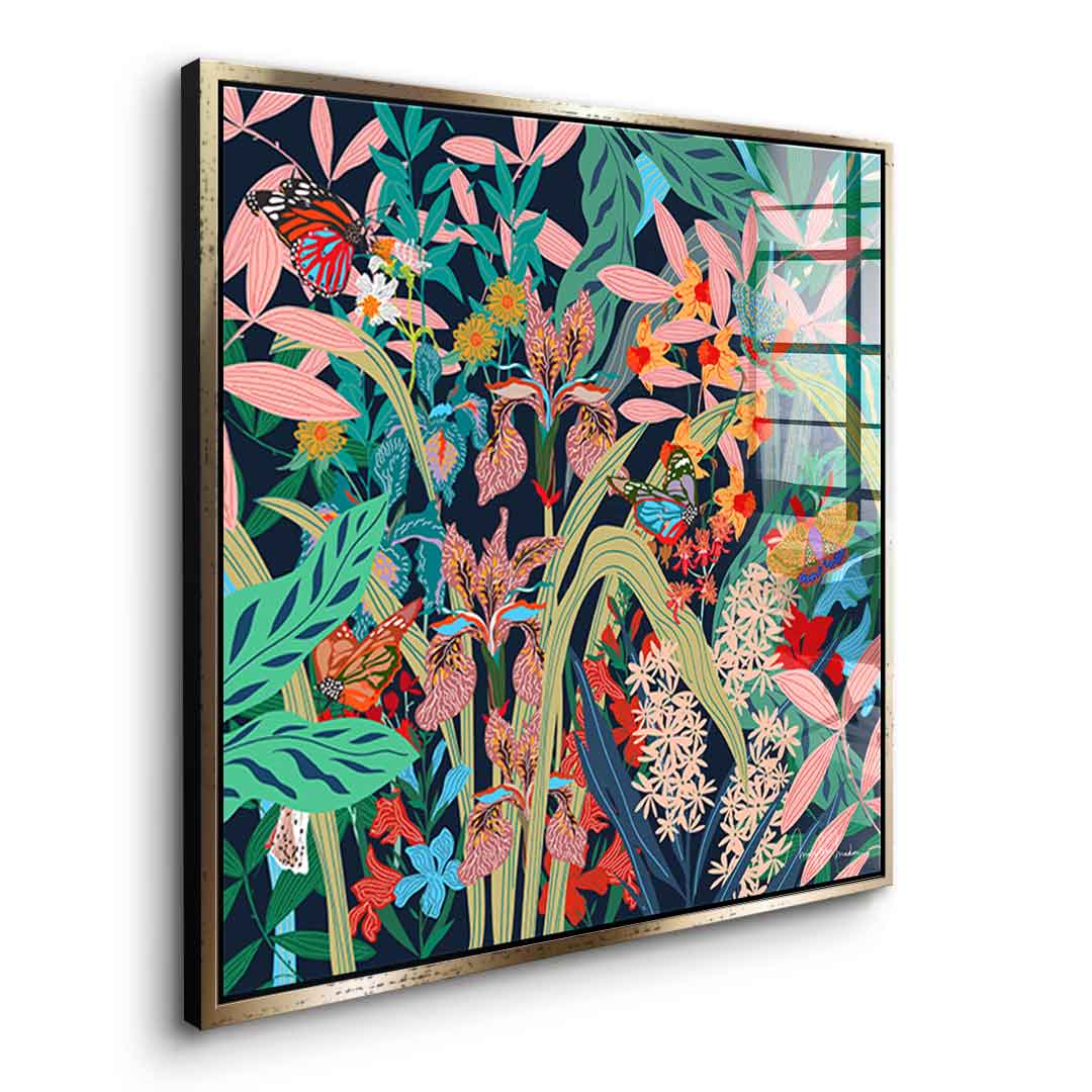 Butterfly Garden - Acrylic glass