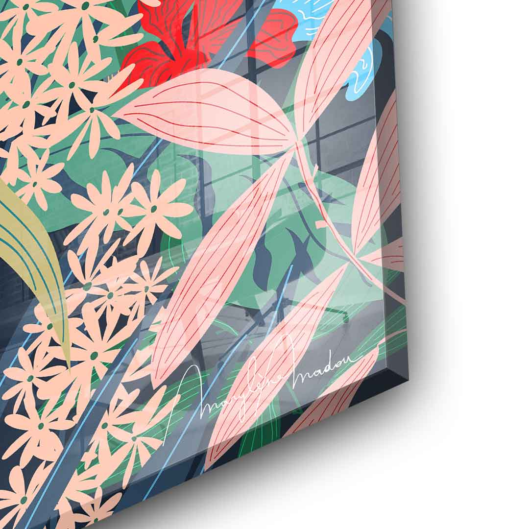 Butterfly Garden - Acrylglas