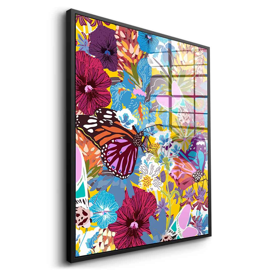 Butterfly Spree - Acrylic glass