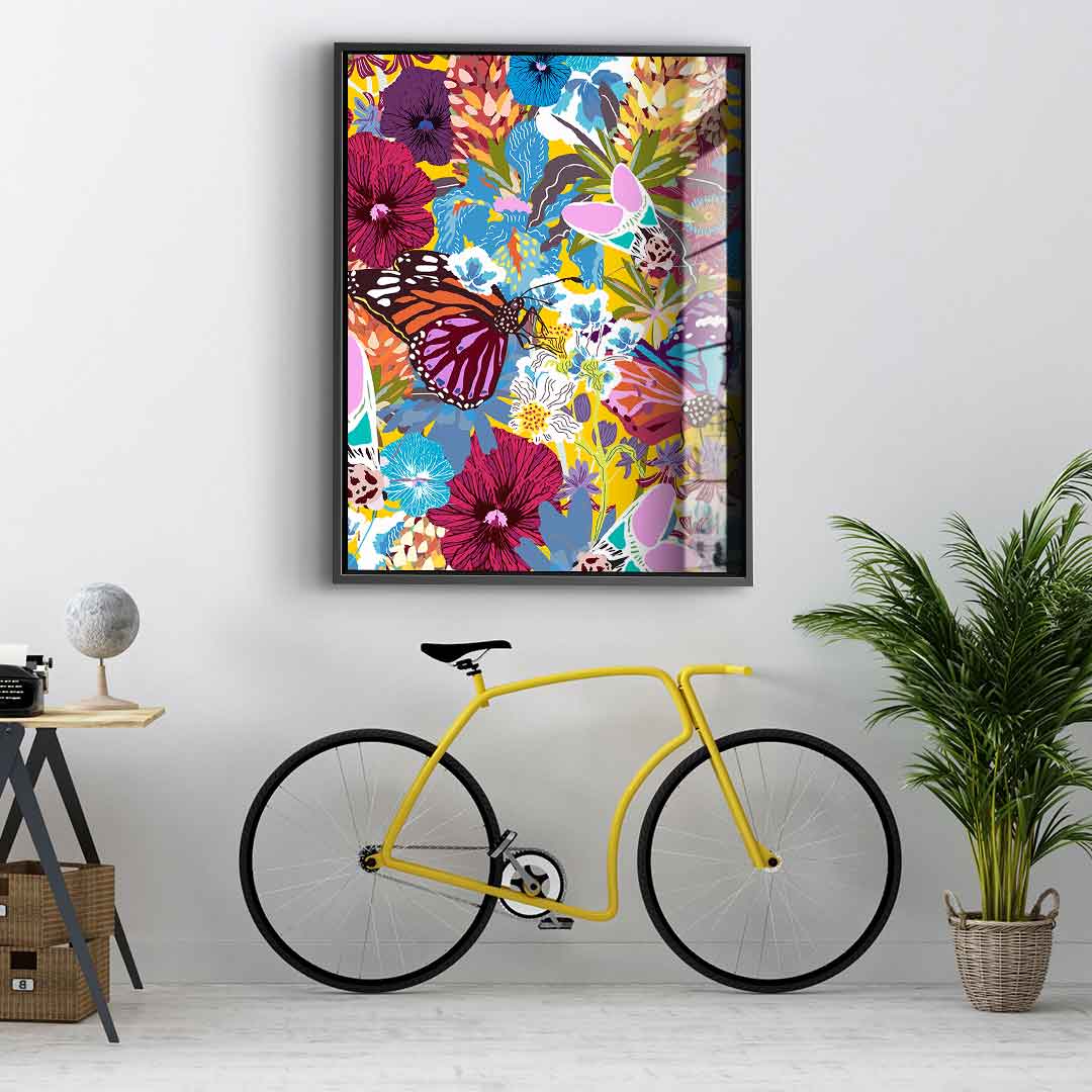 Butterfly Spree - Acrylic glass