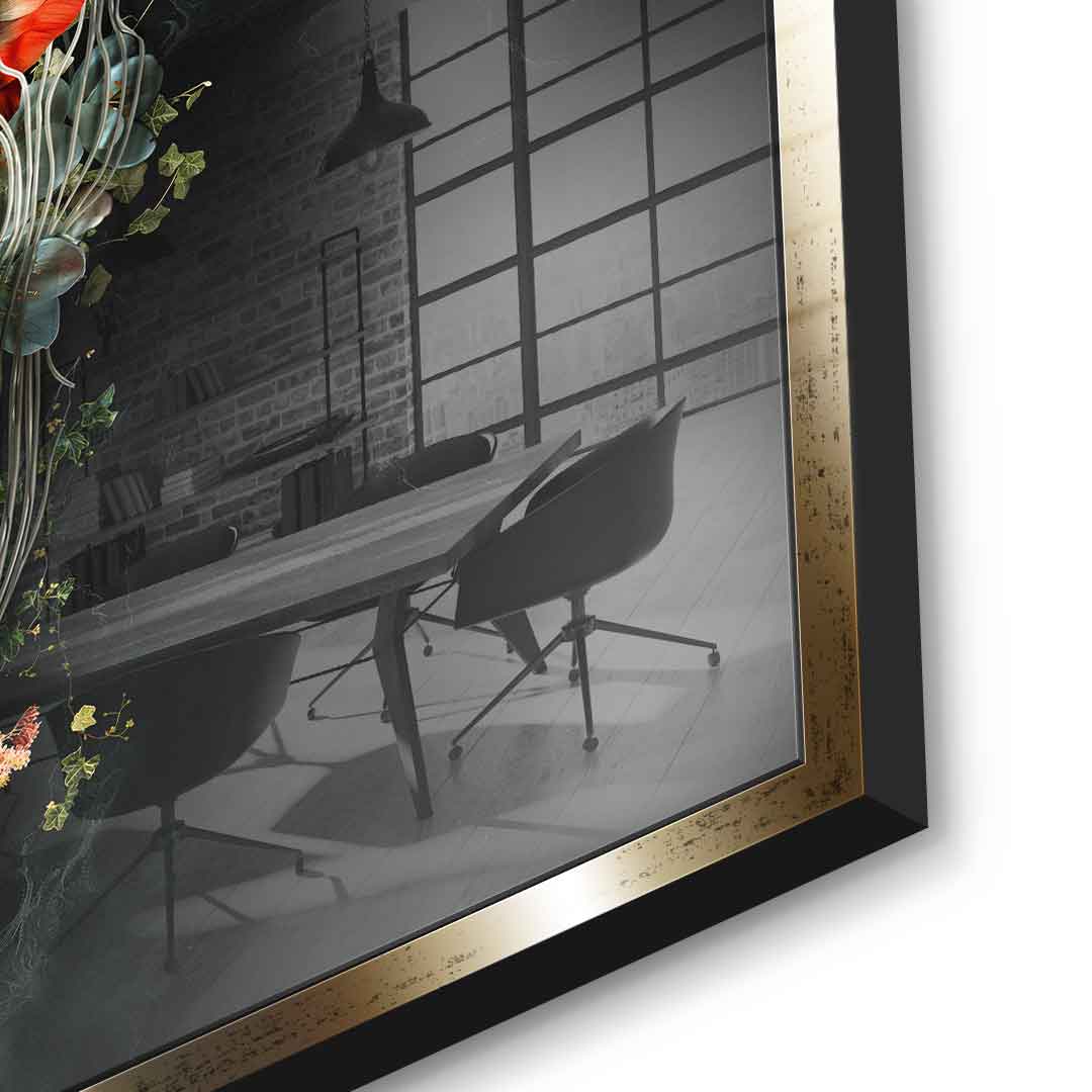 Cage Skull - Acrylglas