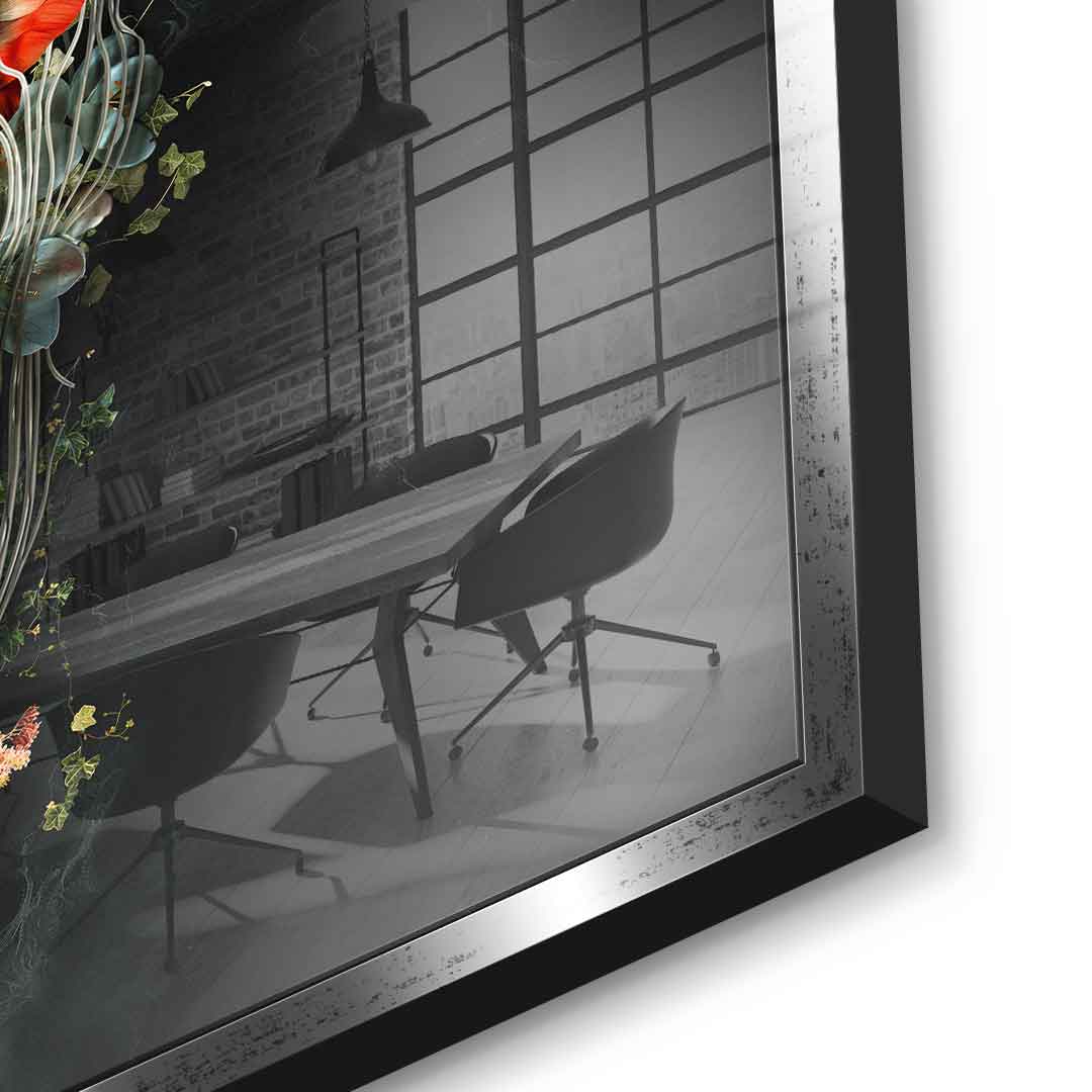 Cage Skull - Acrylglas