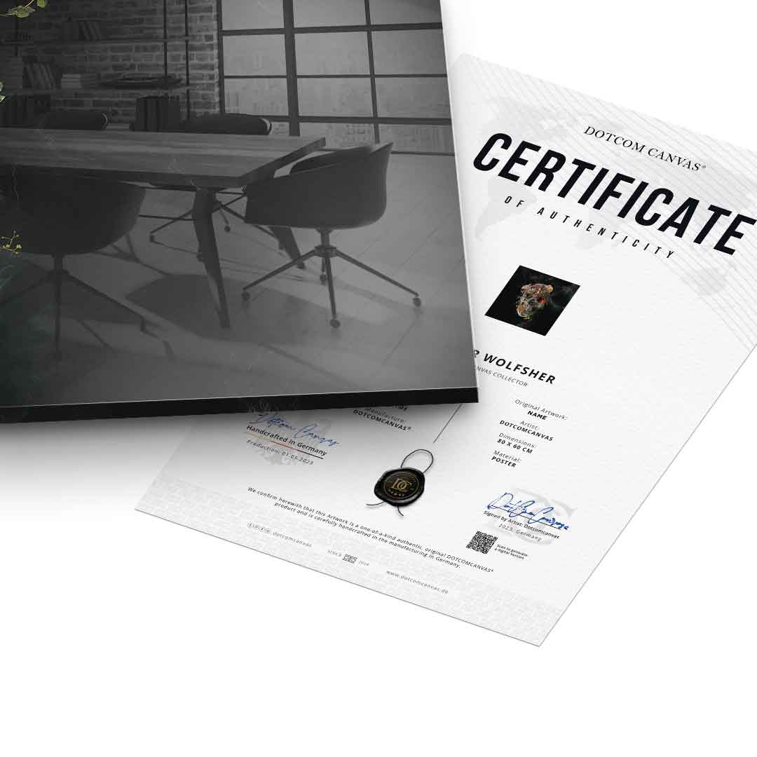 Cage Skull - Acrylglas