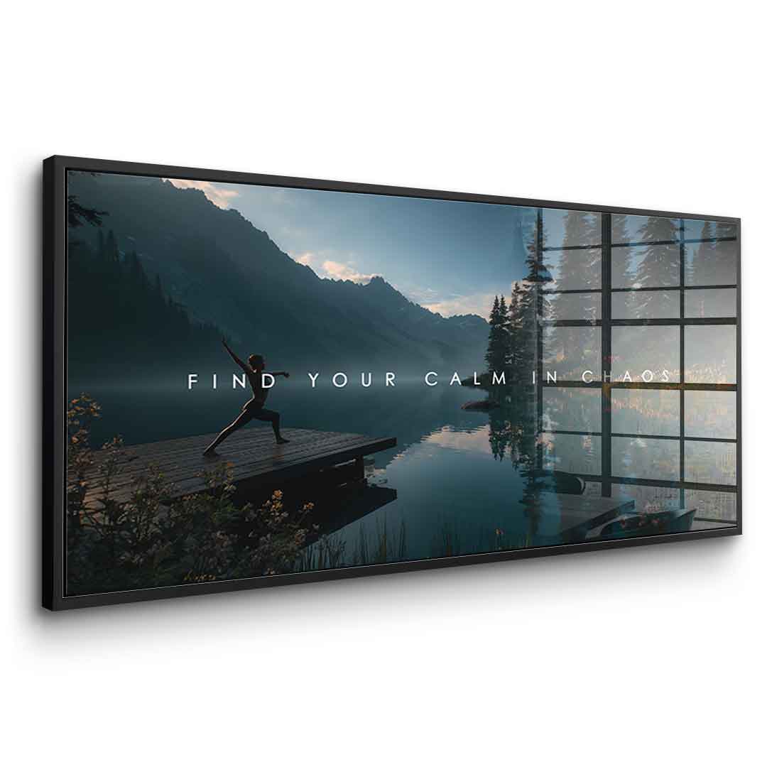 Calm in Chaos - Acrylglas