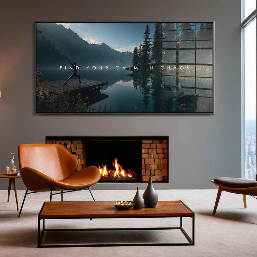 Calm in Chaos - Acrylic glass