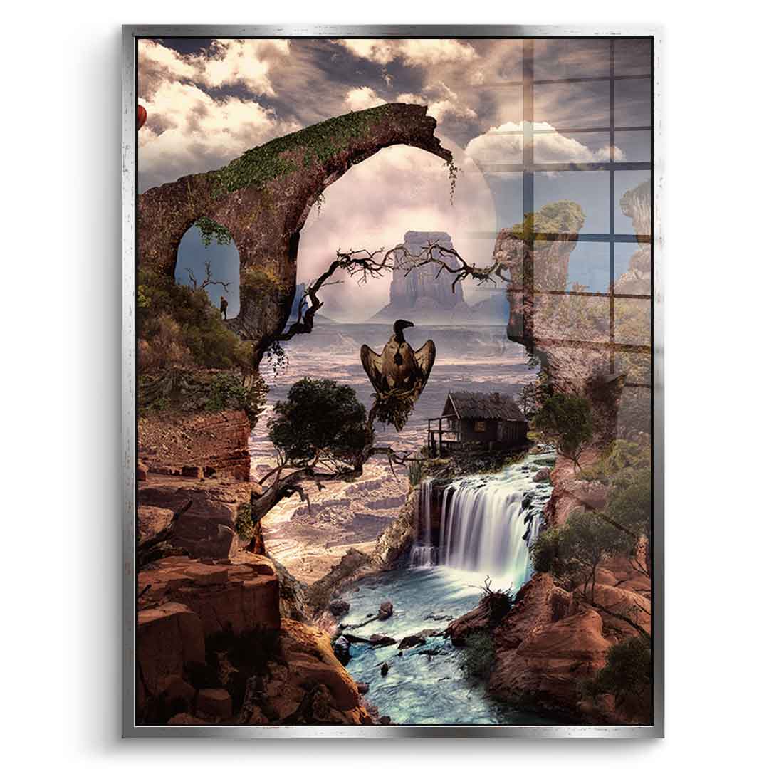 Canyon Skull - Acrylglas