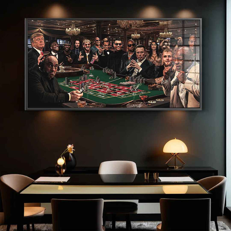 Casino Night - Acrylglas