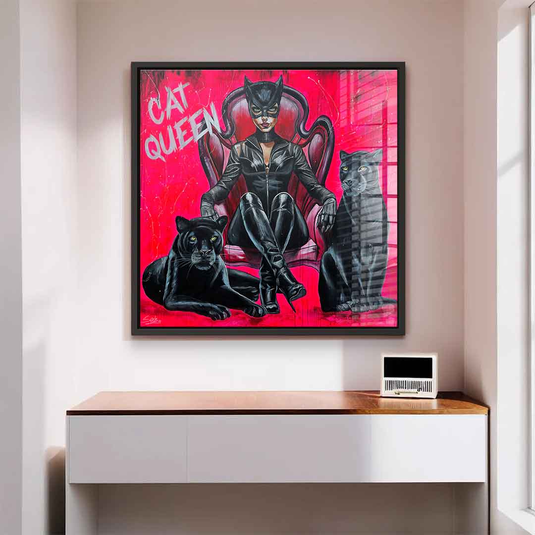 Cat Queen - Acrylic glass