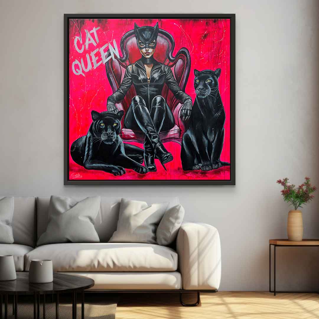 Cat Queen - Acrylic glass