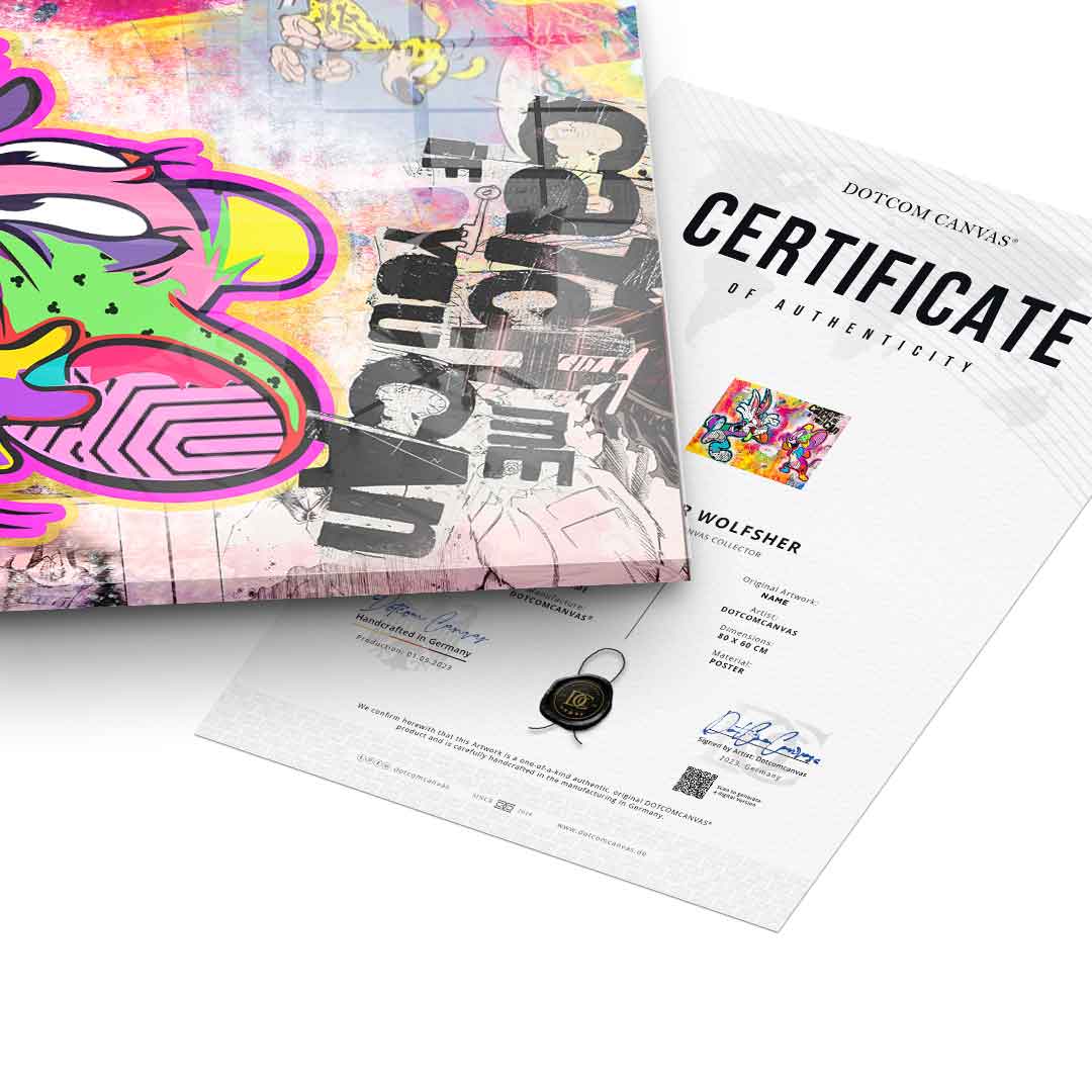 Catch Me - Acrylglas