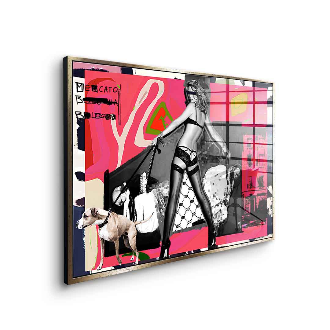 Catch me if you Kate - Acrylglas