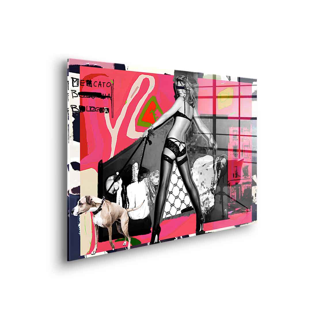 Catch me if you Kate - Acrylglas