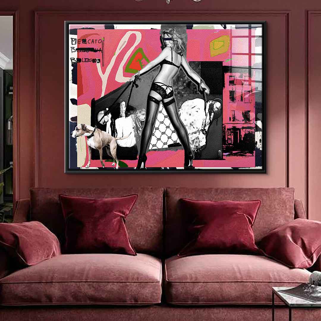 Catch me if you Kate - Acrylglas