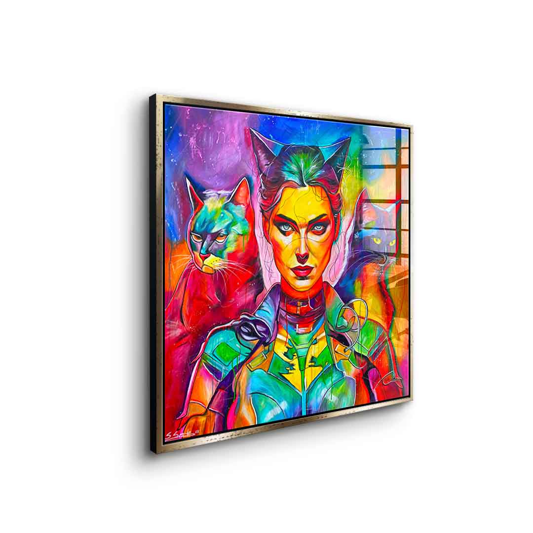Catwoman Reloaded - Acrylglas