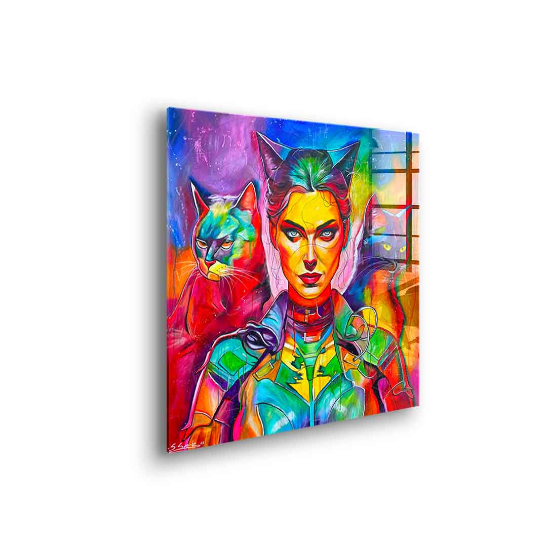 Catwoman Reloaded - Acrylglas