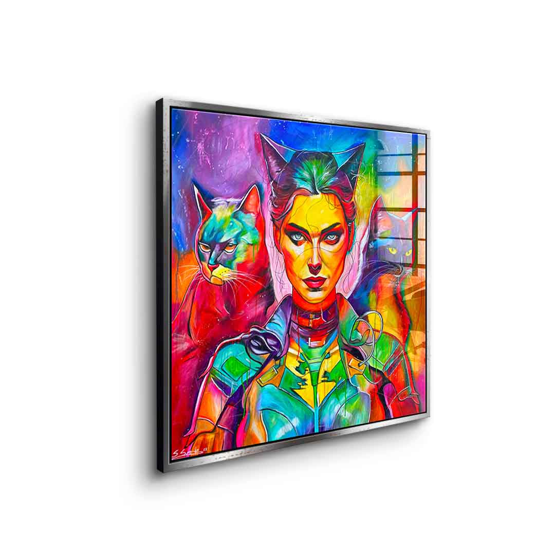 Catwoman Reloaded - Acrylglas
