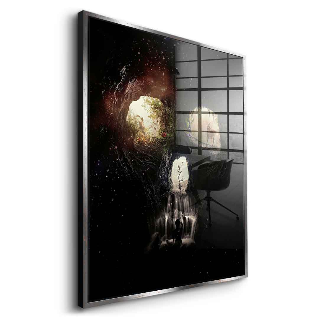 Cave Skull - Acrylic glass