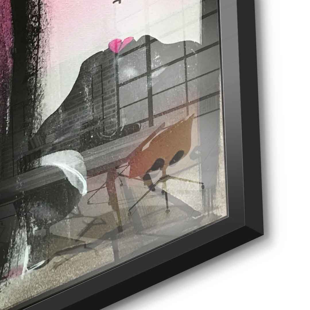 Rose Champagne - Acrylic glass