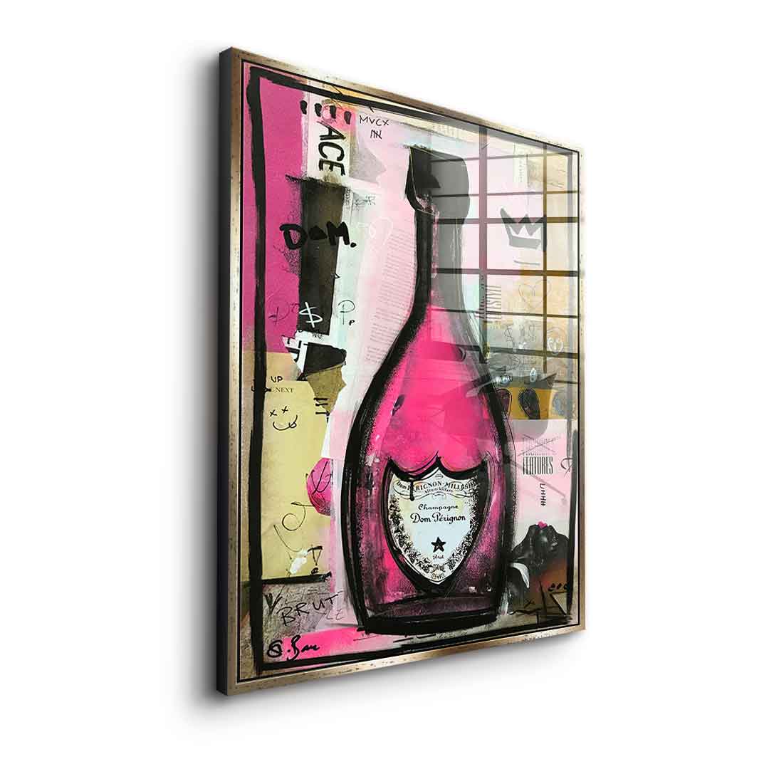 Rose Champagne - Acrylic glass