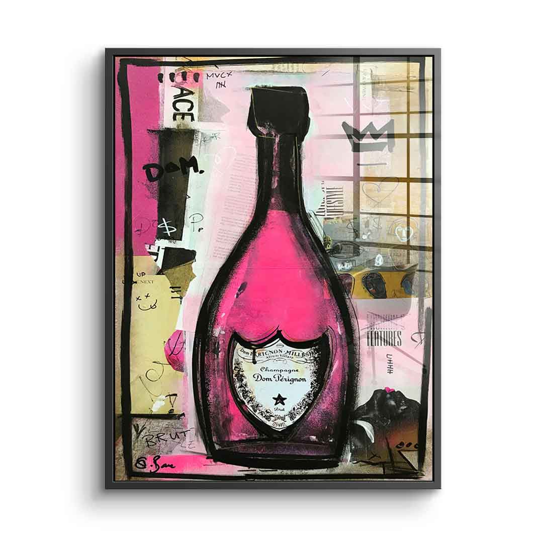 Rose Champagne - Acrylic glass