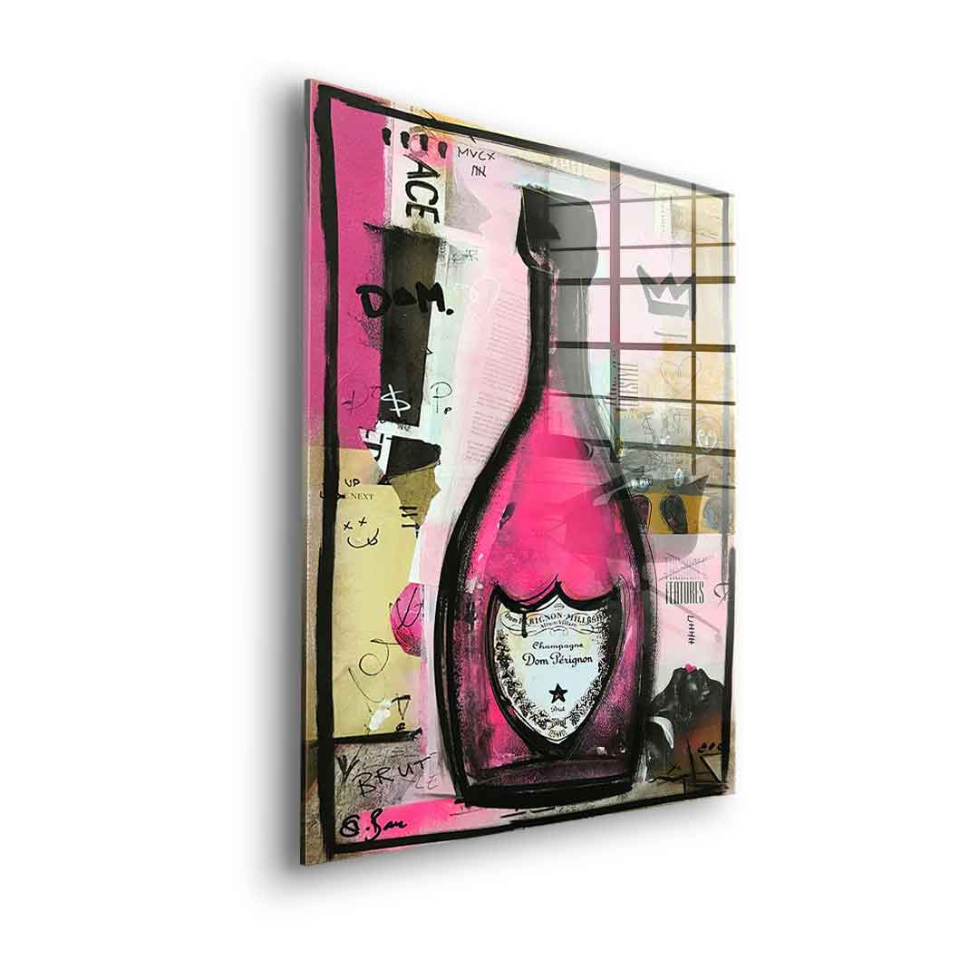 Rose Champagne - Acrylic glass