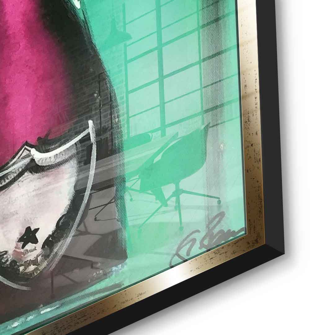 Champaign Chabby - Acrylic glass