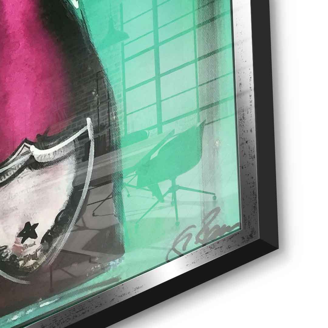 Champaign Chabby - Acrylic glass