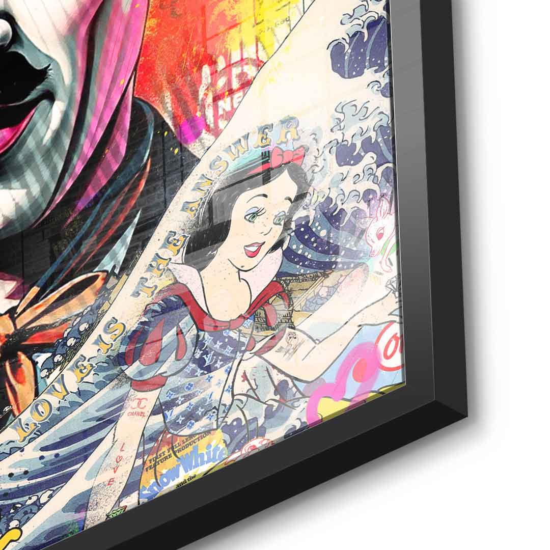 Chaplin Collage - Acrylic glass